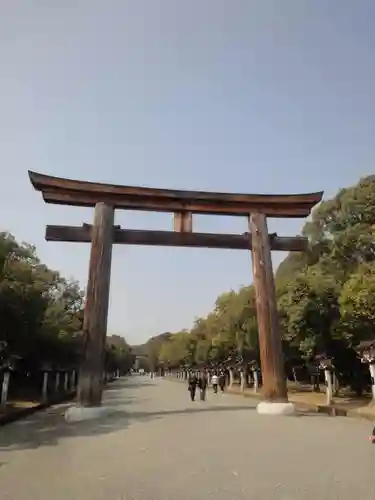 橿原神宮の鳥居