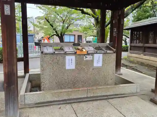 荏原神社の手水舎