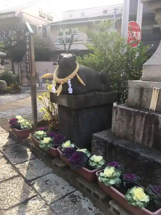 平河天満宮の狛犬
