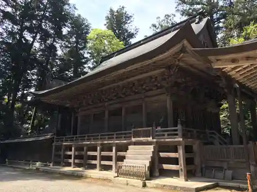 伊和神社の本殿・本堂