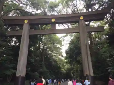 明治神宮の鳥居