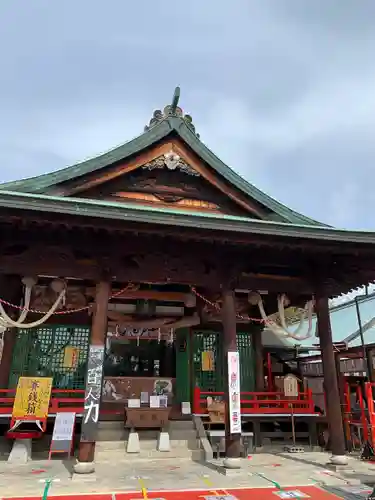白崎八幡宮の本殿・本堂