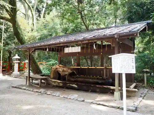 賀茂御祖神社（下鴨神社）の手水舎