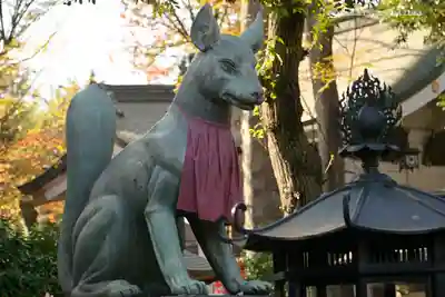 豊川稲荷東京別院の狛犬