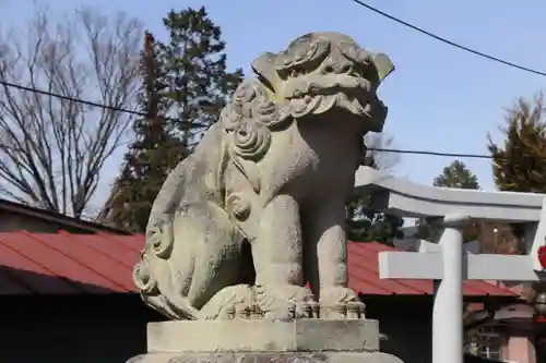 大鏑神社の狛犬