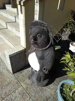 中央寺の狛犬