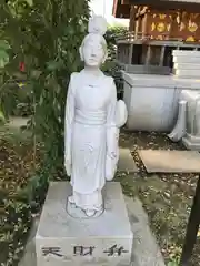 成子天神社の像