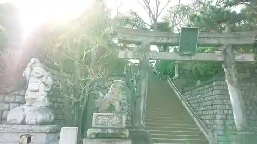 品川神社の鳥居