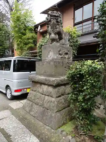 天祖神社の狛犬