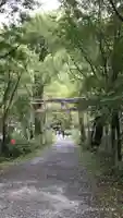 穂高神社奥宮の鳥居