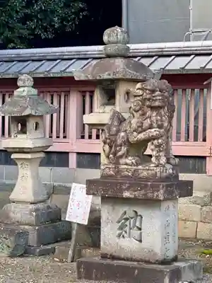 雙栗神社の狛犬