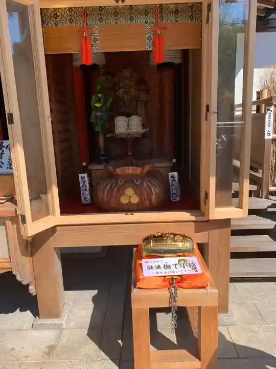 朝護孫子寺の像