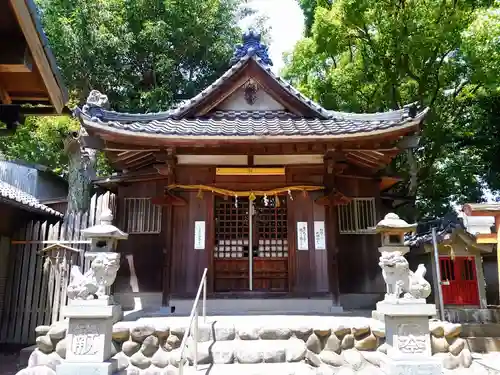 山祇社（石亀土山祇社）の本殿・本堂