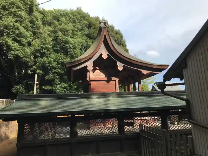 上地八幡宮の本殿・本堂