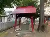 新田稲荷神社の手水舎