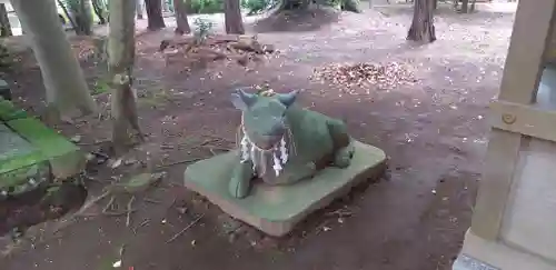 沓掛香取神社の像