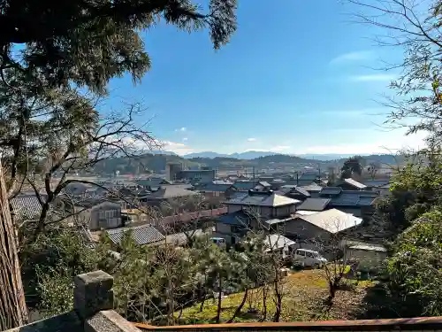 陽夫多神社の景色