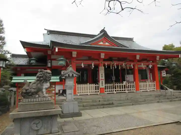 中島惣社の本殿・本堂