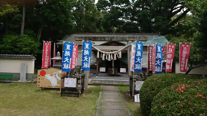 伊達神社の本殿・本堂