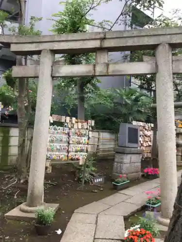 高円寺氷川神社の鳥居