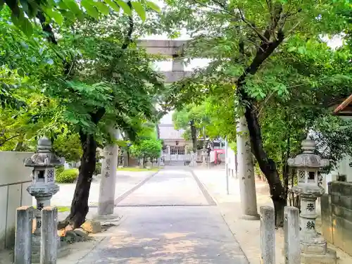 御霊神社の鳥居