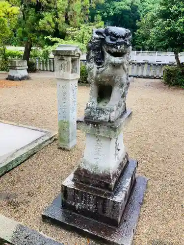 日岡神社の狛犬