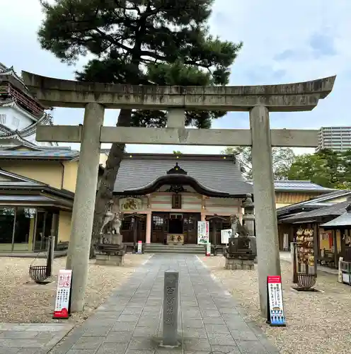 龍城神社の鳥居