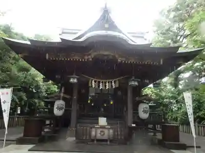 白旗神社の本殿・本堂