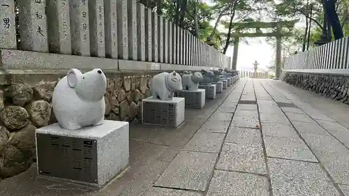 保久良神社の狛犬