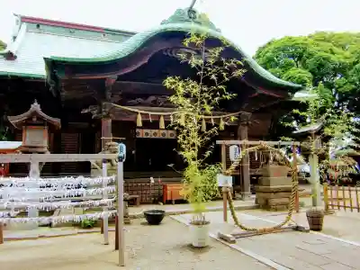 下総国三山　二宮神社の本殿・本堂