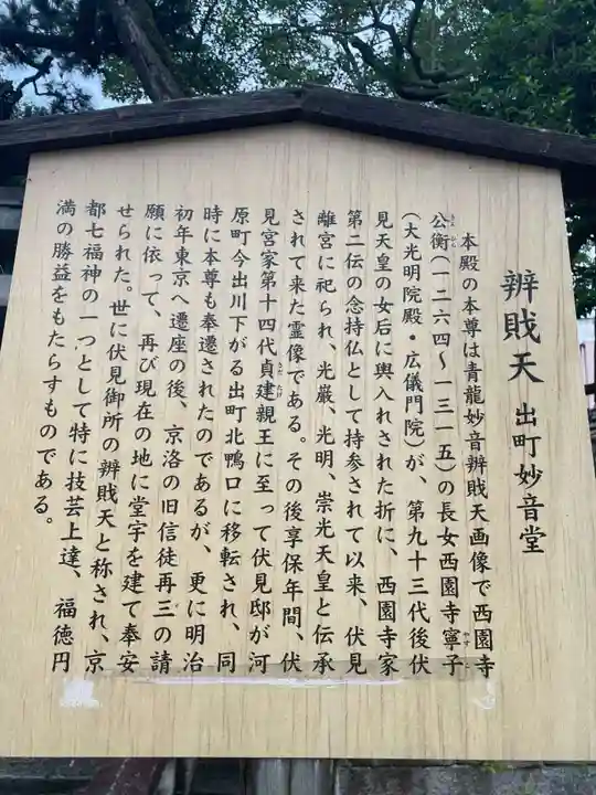 出町妙音堂(京都府)