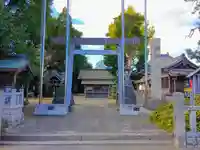 神明社(祖父江神明社)の鳥居