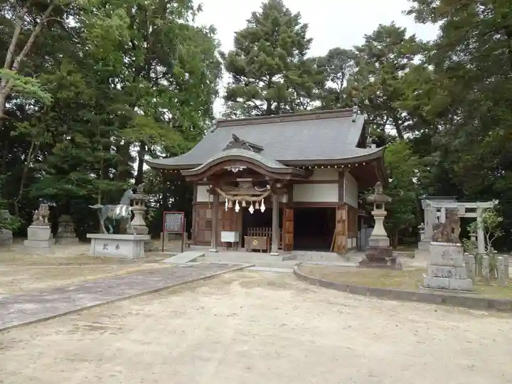 椿八幡宮の本殿・本堂