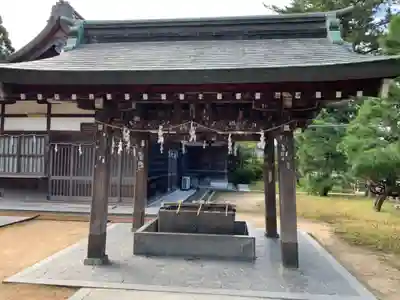 松陰神社の手水舎