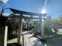 東寺鎮守八幡宮・東寺境内社八島殿の鳥居