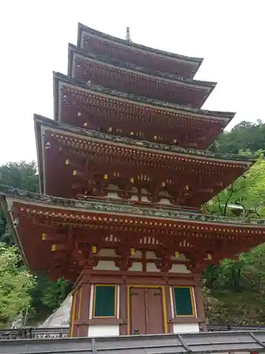 長谷寺の塔