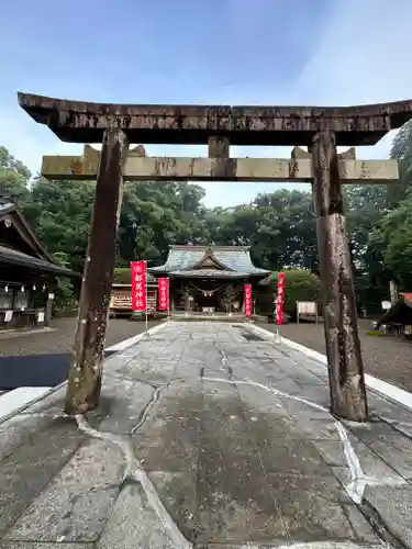 都萬神社の鳥居