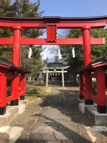 柴宮神社の鳥居