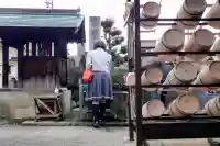 岳桂院の手水舎