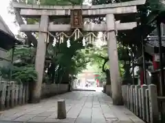 開口神社の鳥居