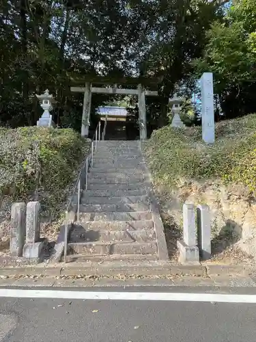 大内神社の鳥居