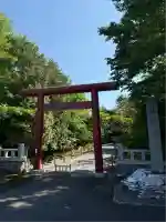 比布神社の鳥居
