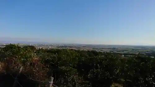 男女神社の景色