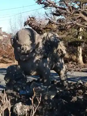 境香取神社の狛犬