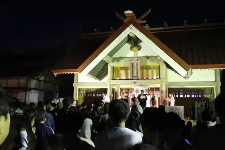 釧路一之宮 厳島神社のお祭り