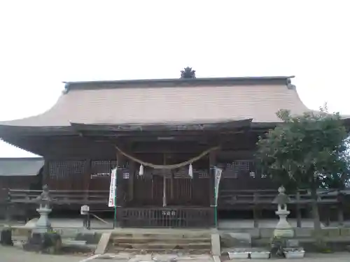 美作総社宮の本殿・本堂