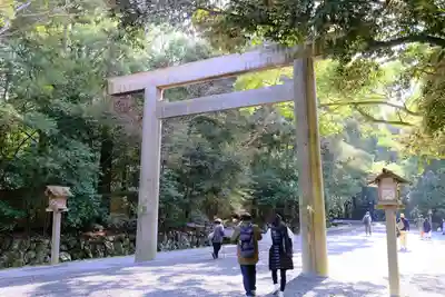 伊勢神宮内宮(皇大神宮)の鳥居