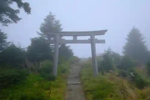 弥山神社（天河大辨財天社奥宮）の鳥居