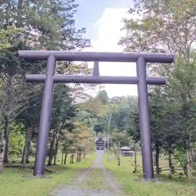 忠類神社の鳥居
