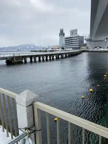 善知鳥神社の周辺